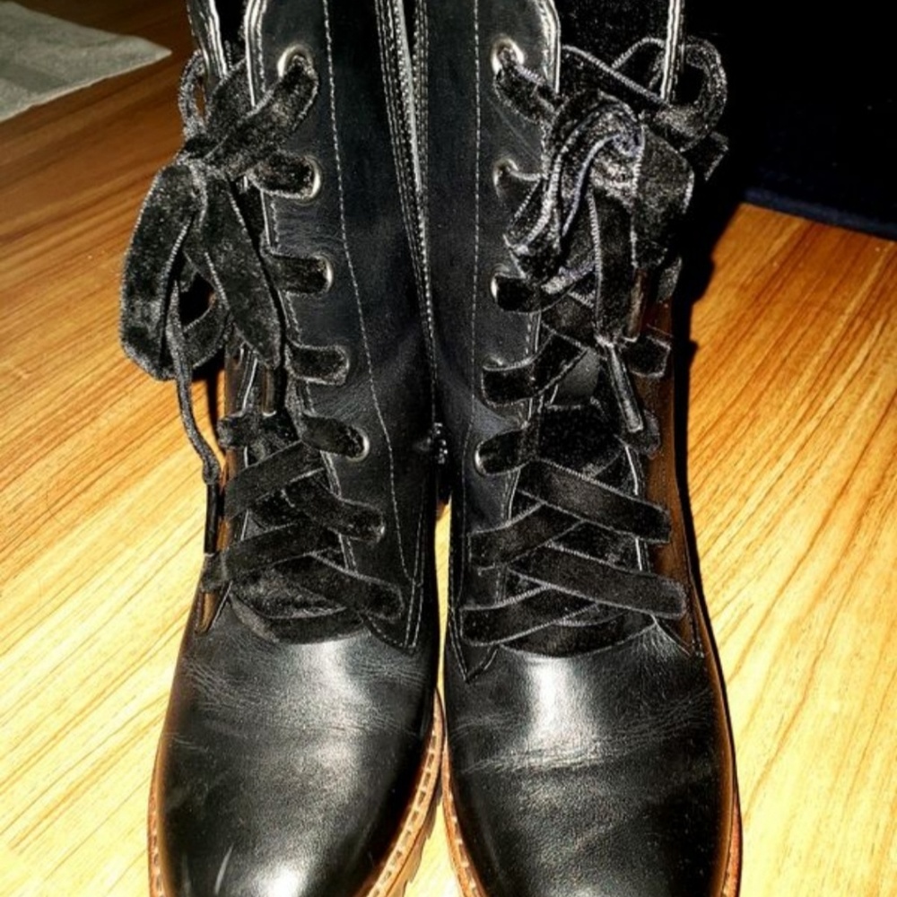 Coach combat boots